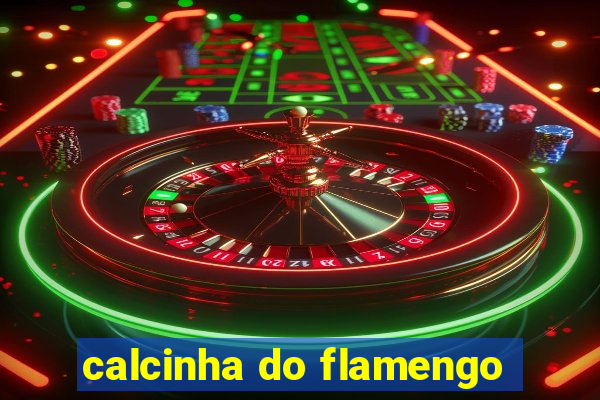 calcinha do flamengo